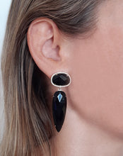 Cargar imagen en el visor de la galería, Pendientes Ónix